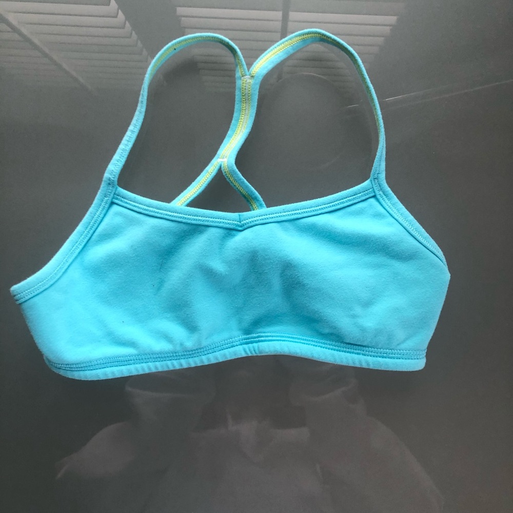 IVVIVA SIZE 10 GIRLS BLACK SPORTS BRA: unworn!!:)